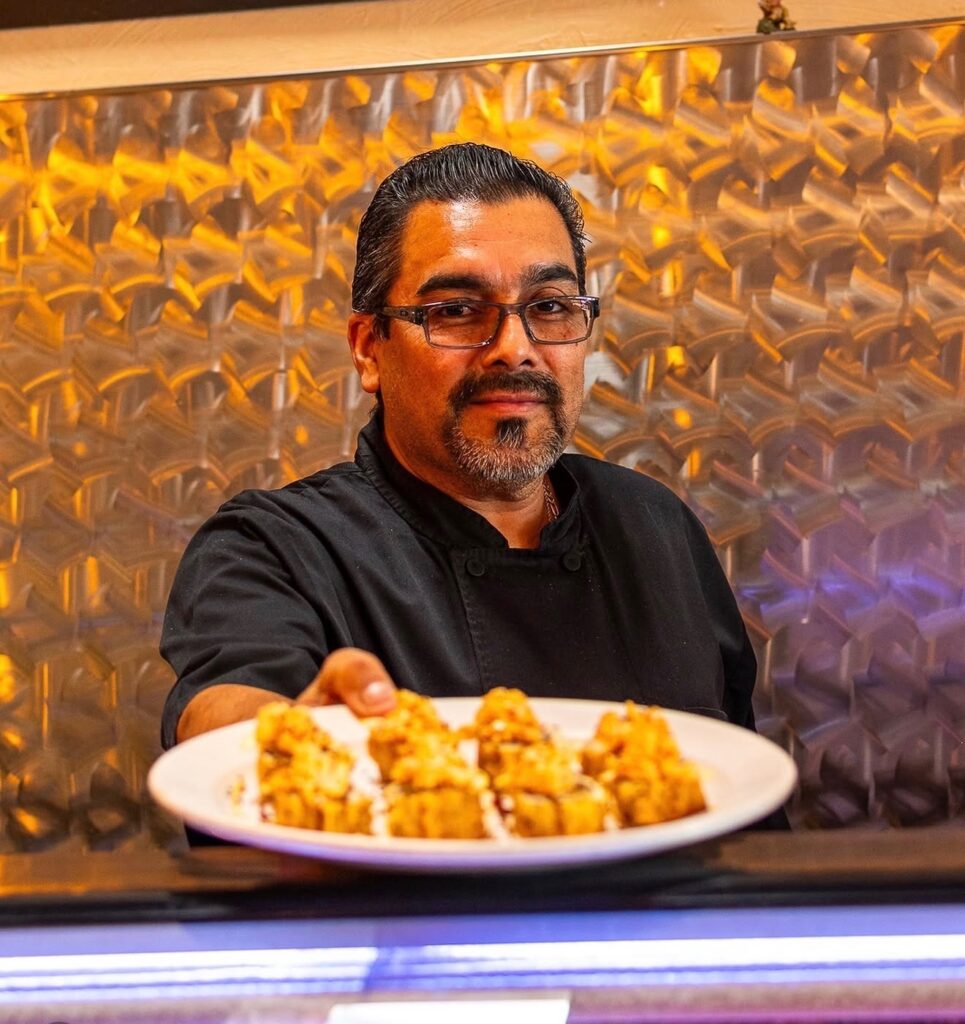 Martin Showing A California Roll Inspired